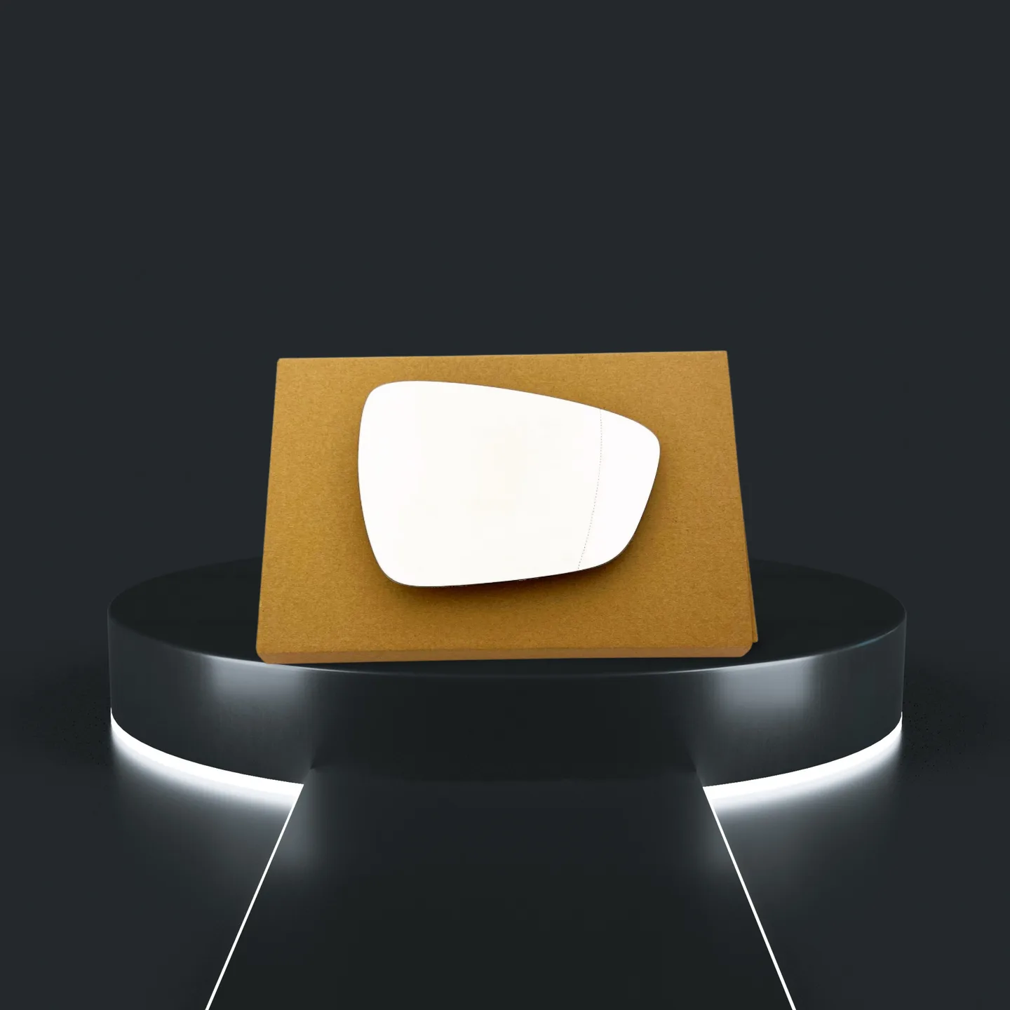 Ford Kuga Right Wide Angle Stick-on Mirror Glass (2020 onwards)