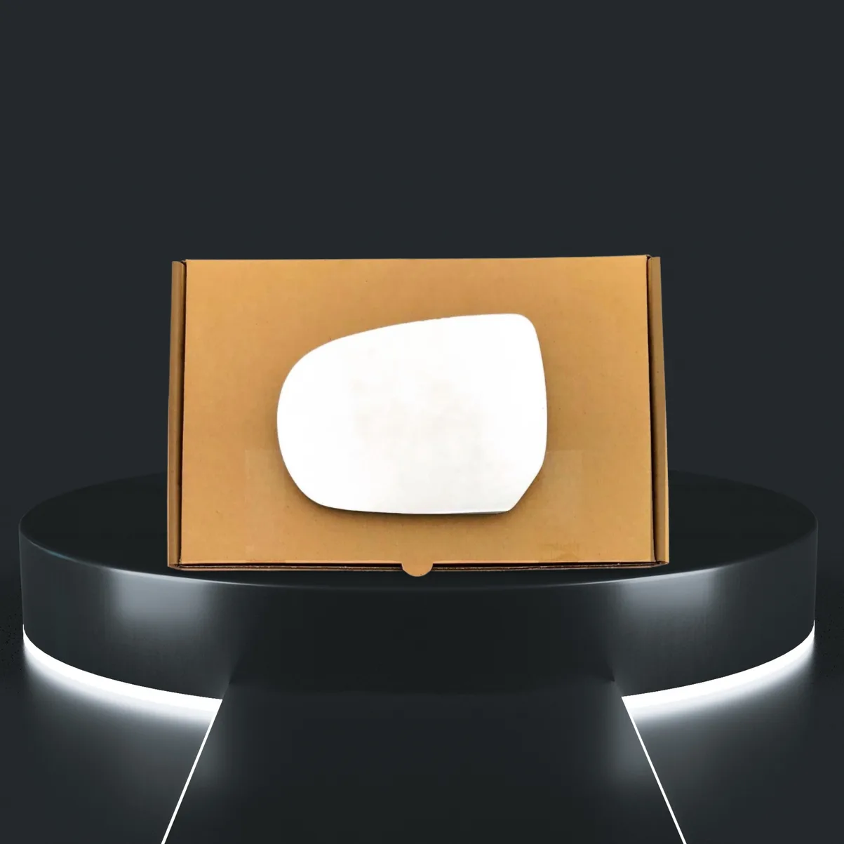 Ford Maverick Left Convex Stick-on Mirror Glass (2000–2006)