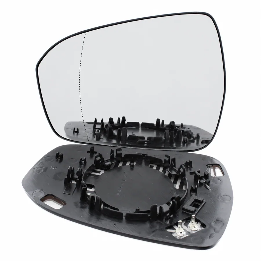 Ford Mondeo Left Heated Aspherical Clip-on Mirror Glass (2014–2023)