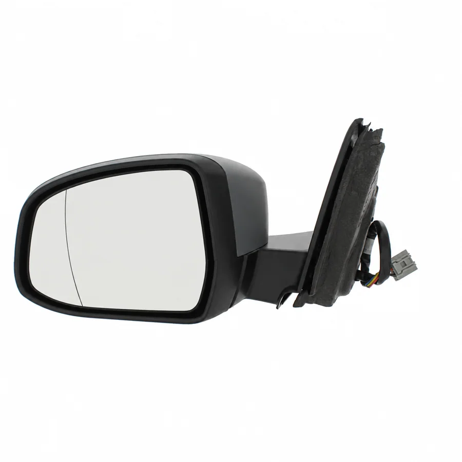 Ford Mondeo Left Heated Electric Complete Mirror Unit, Paintable - Black (2007–2011) — photograph 3