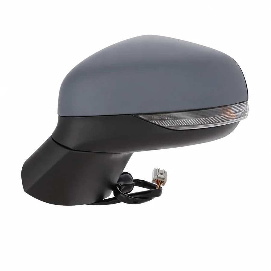 Ford Puma Left Heated Power Folding Complete Mirror Unit, Primed (2019 onwards) — photograph 2
