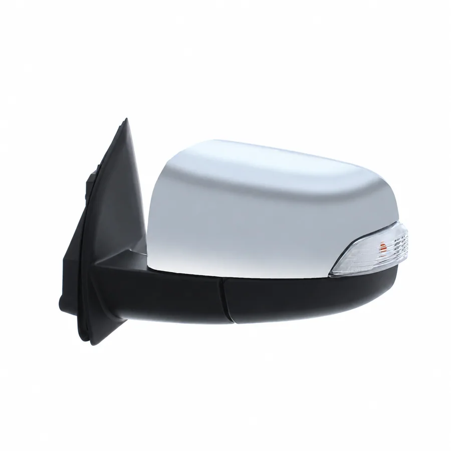 Ford Ranger Left Power Folding Complete Mirror Unit, Chrome Finish (2011–2023) — photograph 2