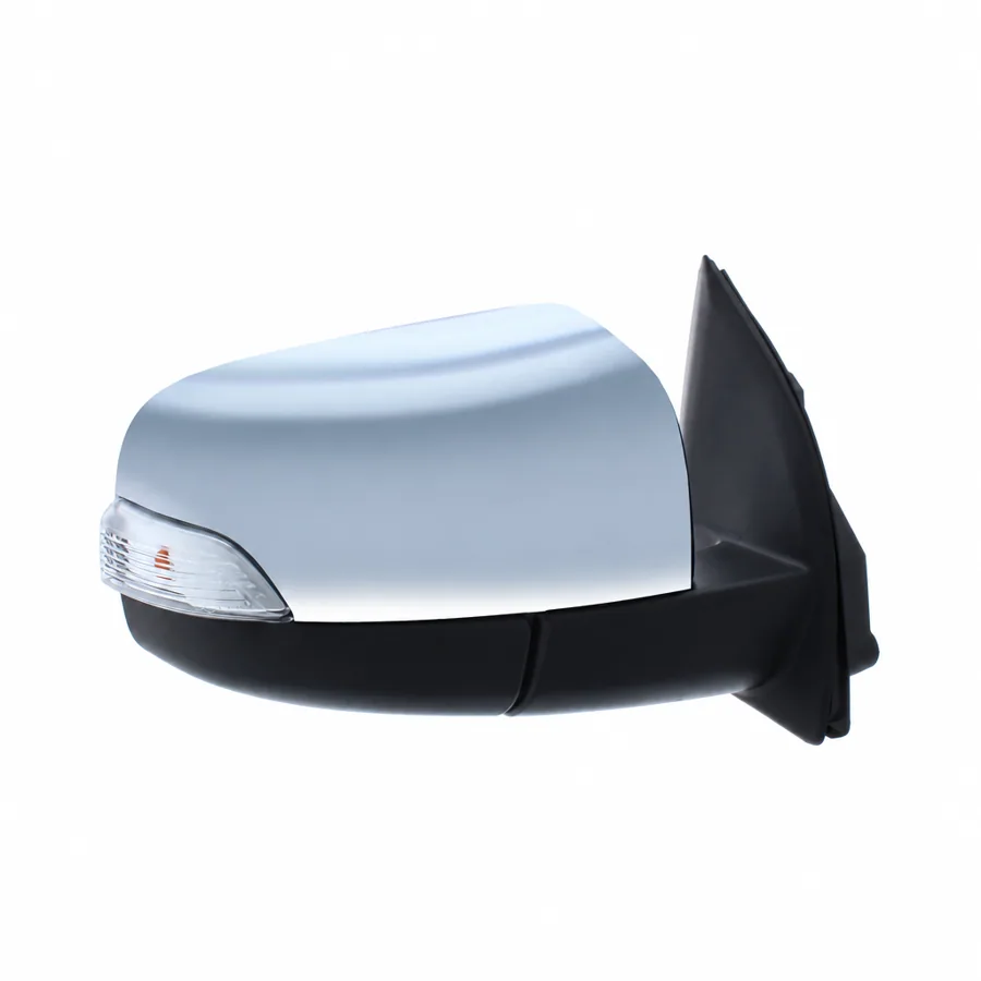 Ford Ranger Right Power Folding Complete Mirror Unit, Chrome Finish (2011–2023) — photograph 2