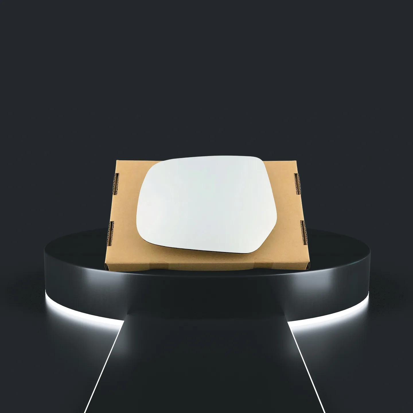 Ford Ranger Left Convex Stick-on Mirror Glass (2006–2011)