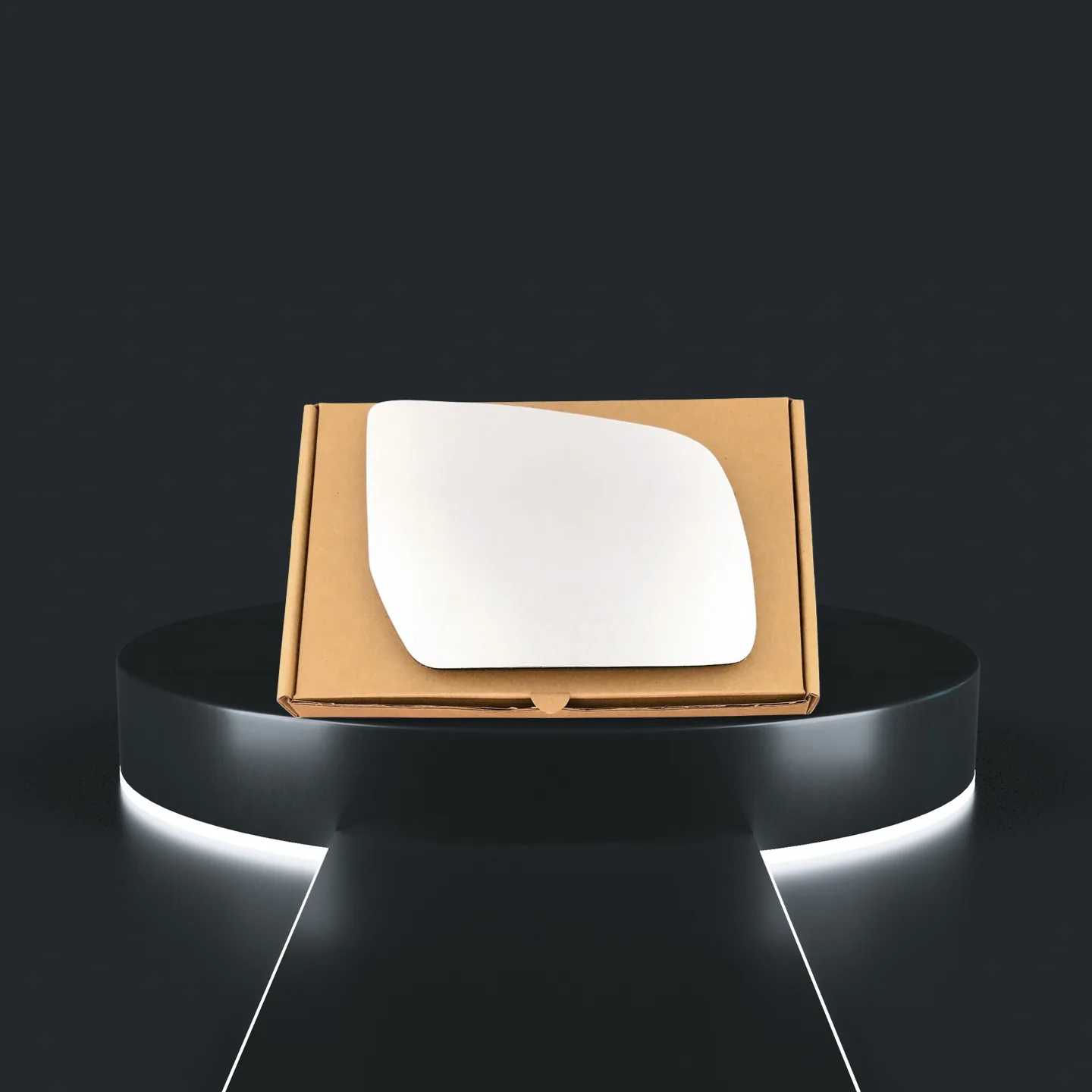Ford Ranger Right Wide Angle Stick-on Mirror Glass (2011–2018)