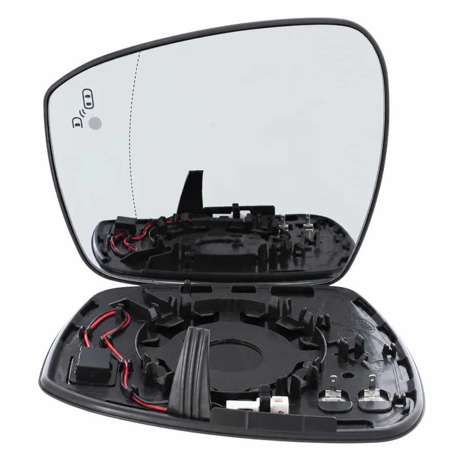 Ford S-MAX Left Heated Aspherical Clip-on Mirror Glass (2015–2024)