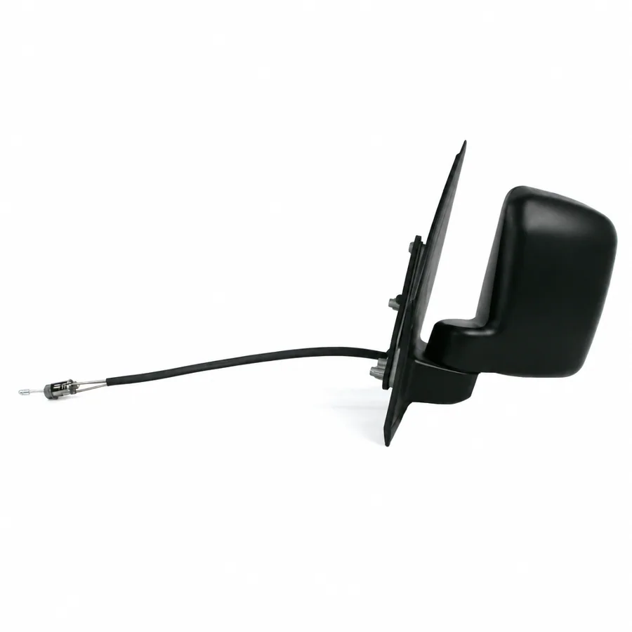Ford Tourneo Connect Left Complete Mirror Unit, Black (2002–2009)