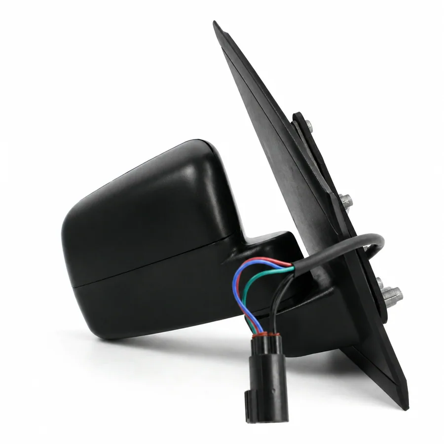 Ford Tourneo Connect Right Heated Electric Complete Mirror Unit, Black (2009–2013)
