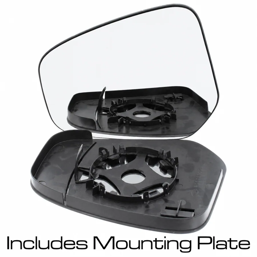 Ford Tourneo Courier Left Aspherical Clip-on Mirror Glass (2018–2021)
