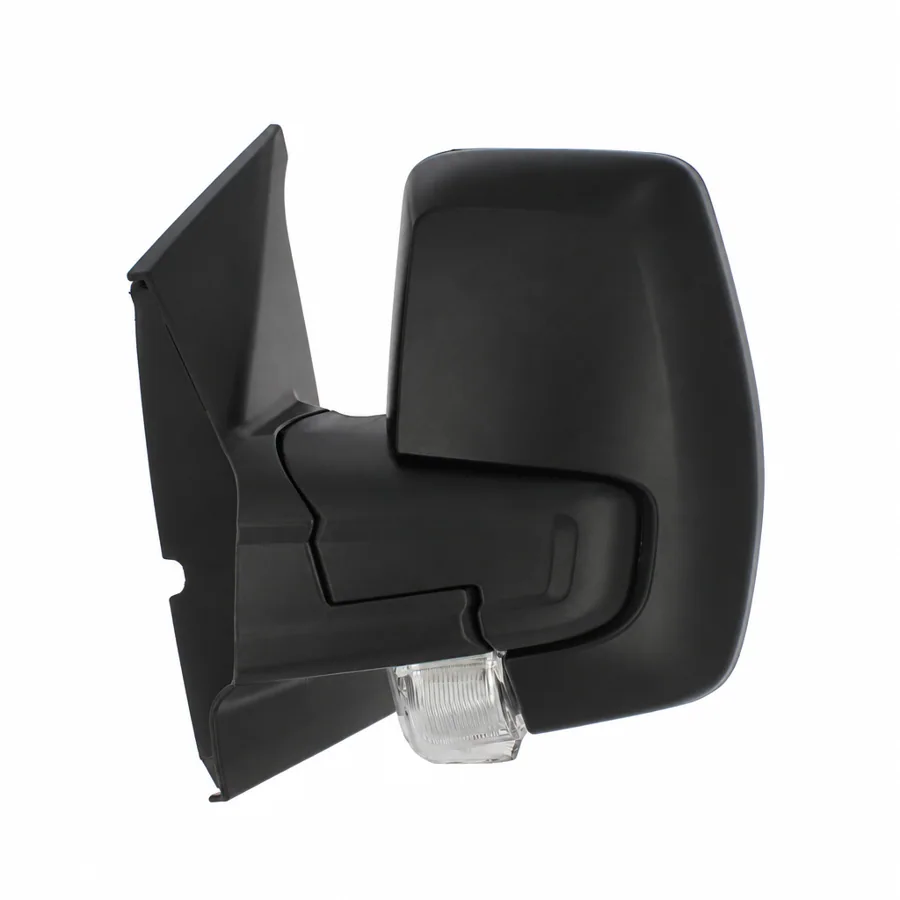 Ford Tourneo Custom Left Complete Mirror Unit, Black - Textured (2018–2024)