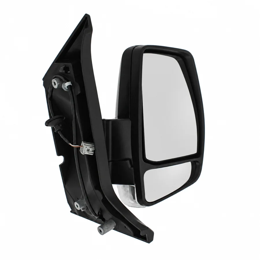 Ford Tourneo Custom Right Complete Mirror Unit, Black - Textured (2018–2024) — photograph 2