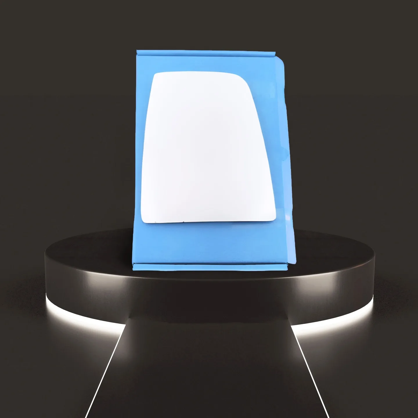 Ford Transit Chassis Cab Right Convex Stick-on Mirror Glass (2014–2024)