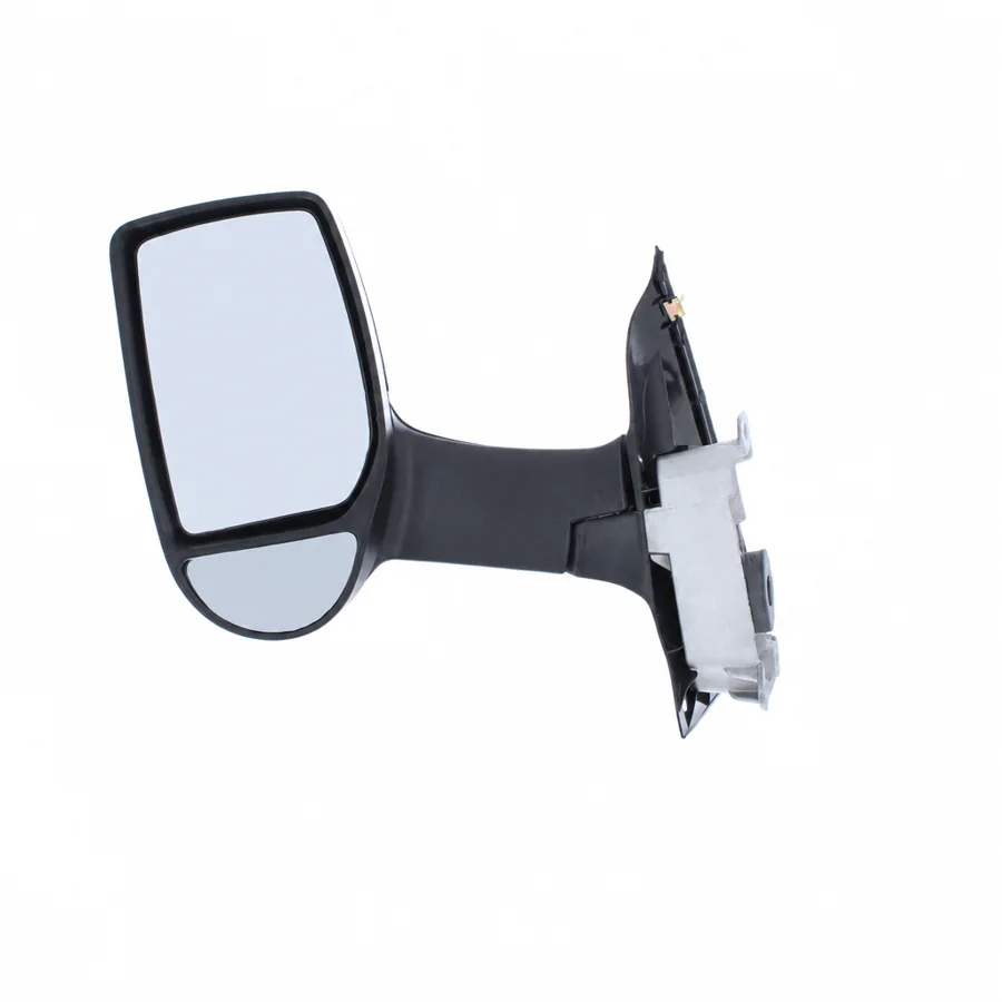 Ford Transit Left Complete Mirror Unit, Black (2000–2014) — Long Arm - Arm Length 165mm — photograph 2