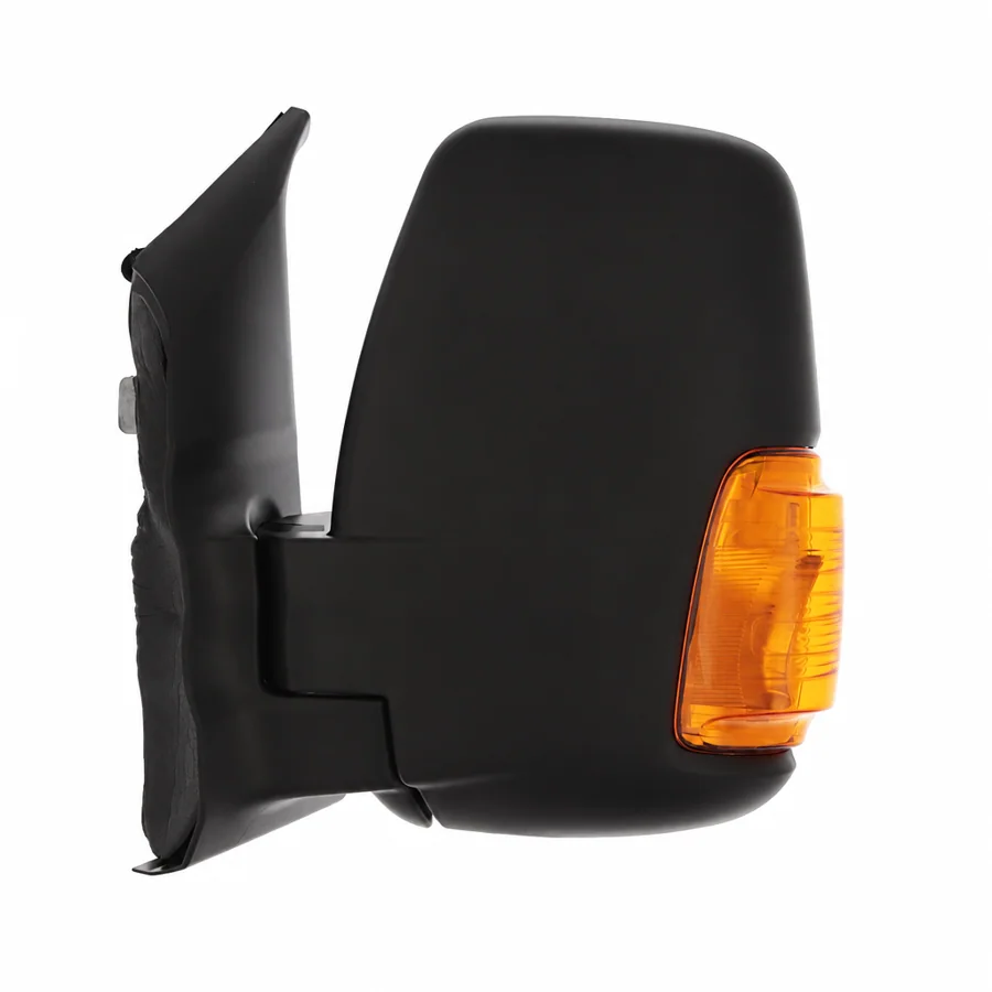 Ford Transit Left Heated Electric Complete Mirror Unit, Black - Textured (2014–2019)