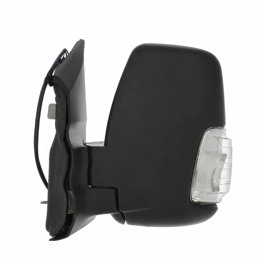 Ford Transit Left Heated Electric Complete Mirror Unit, Black - Textured (2014–2019)
