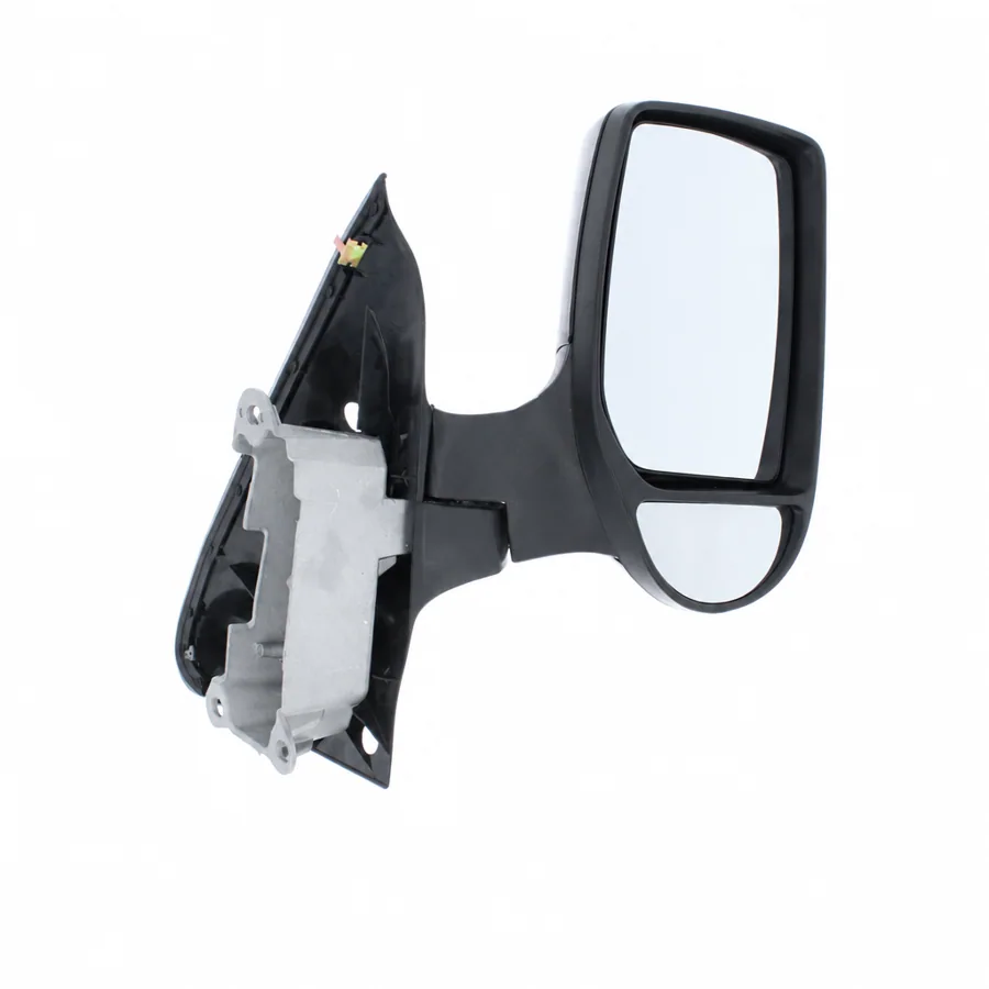 Ford Transit Right Complete Mirror Unit, Black (2000–2014) — Short Arm - Arm Length 105mm — photograph 2