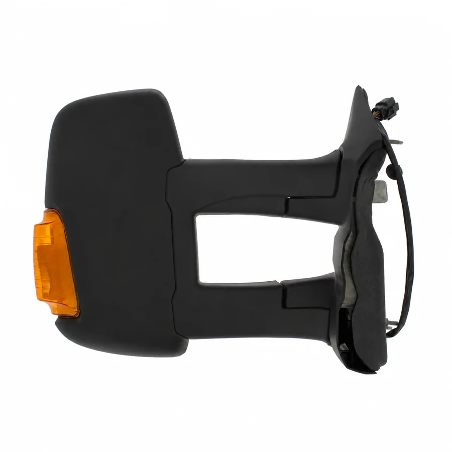 Ford Transit Right Heated Electric Complete Mirror Unit, Black - Textured (2014–2019)