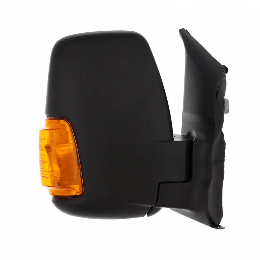 Ford Transit Right Heated Electric Complete Mirror Unit, Black - Textured (2014–2019)