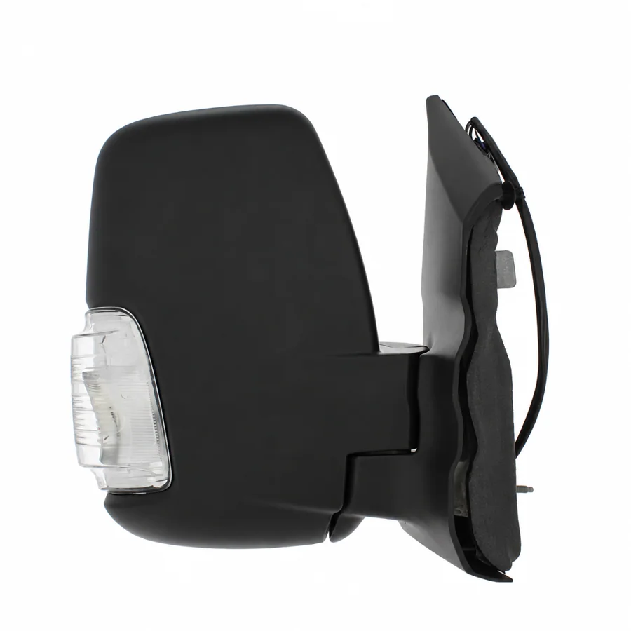 Ford Transit Right Heated Electric Complete Mirror Unit, Black - Textured (2014–2019)