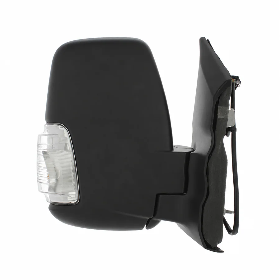 Ford Transit Right Heated Power Folding Complete Mirror Unit, Black (2014–2019) — photograph 2