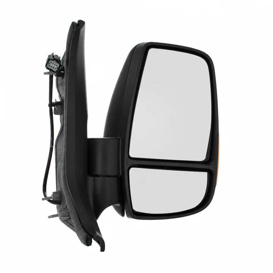 Ford Transit Right Complete Mirror Unit, Black (2014–2019) — Indicator: Yes - Amber 16w — photograph 3