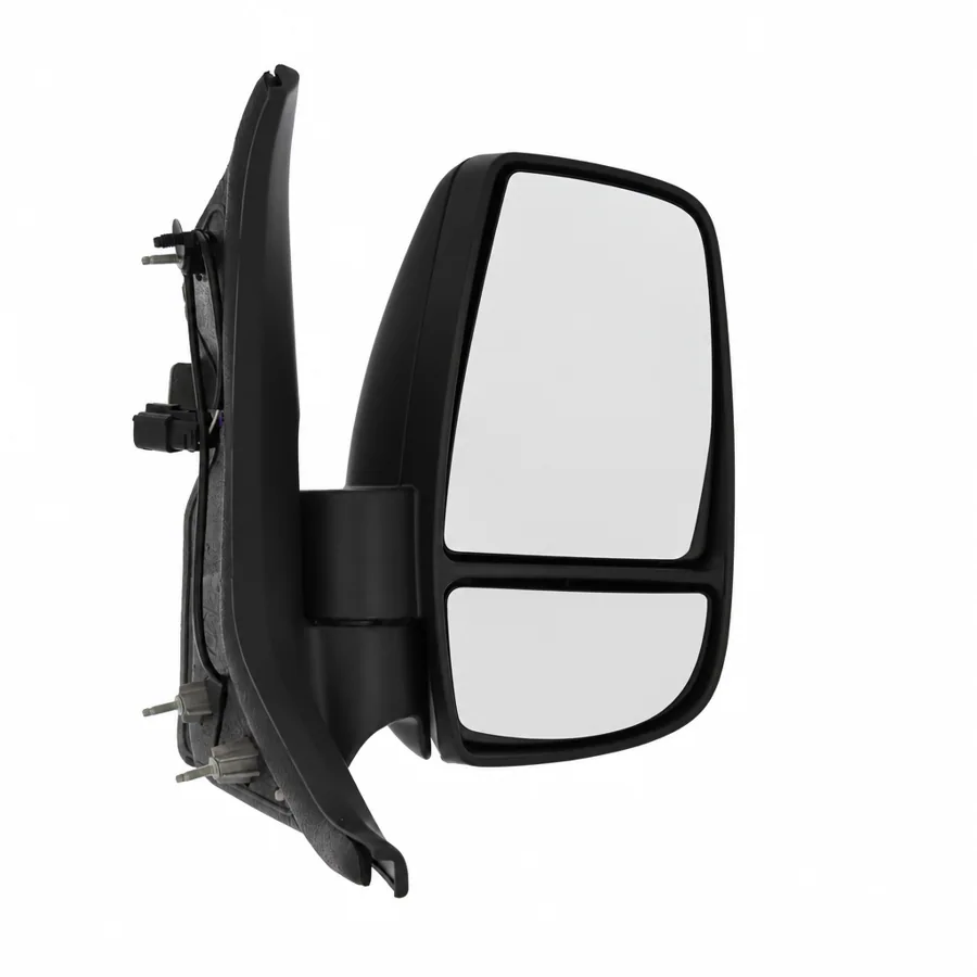 Ford Transit Right Complete Mirror Unit, Black - Textured (2019 onwards) — Indicator: Yes - 16w Bulb - Amber Reflector — photograph 2