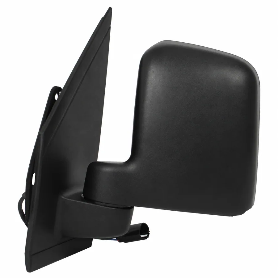 Ford Transit Connect Left Heated Electric Complete Mirror Unit, Black (2002–2013)