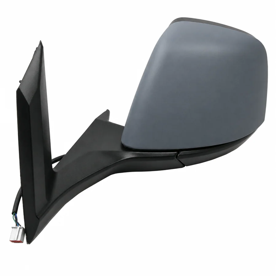 Ford Transit Connect Left Heated Electric Complete Mirror Unit, Primed (2013–2018)