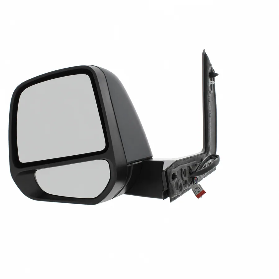 Ford Transit Connect Left Heated Power Folding Complete Mirror Unit, Primed (2013–2018) — photograph 3