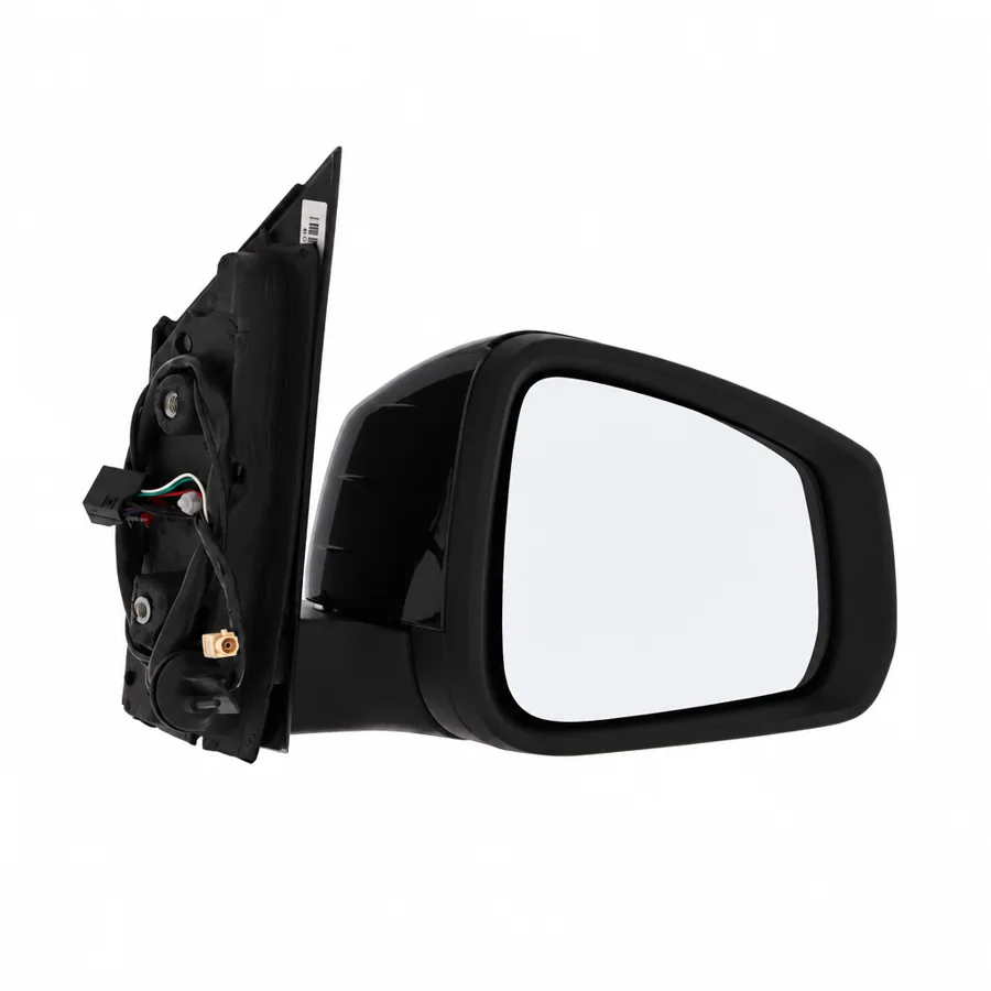Ford Transit Connect Right Heated Power Folding Complete Mirror Unit, Black - Textured (2024 onwards) — photograph 2