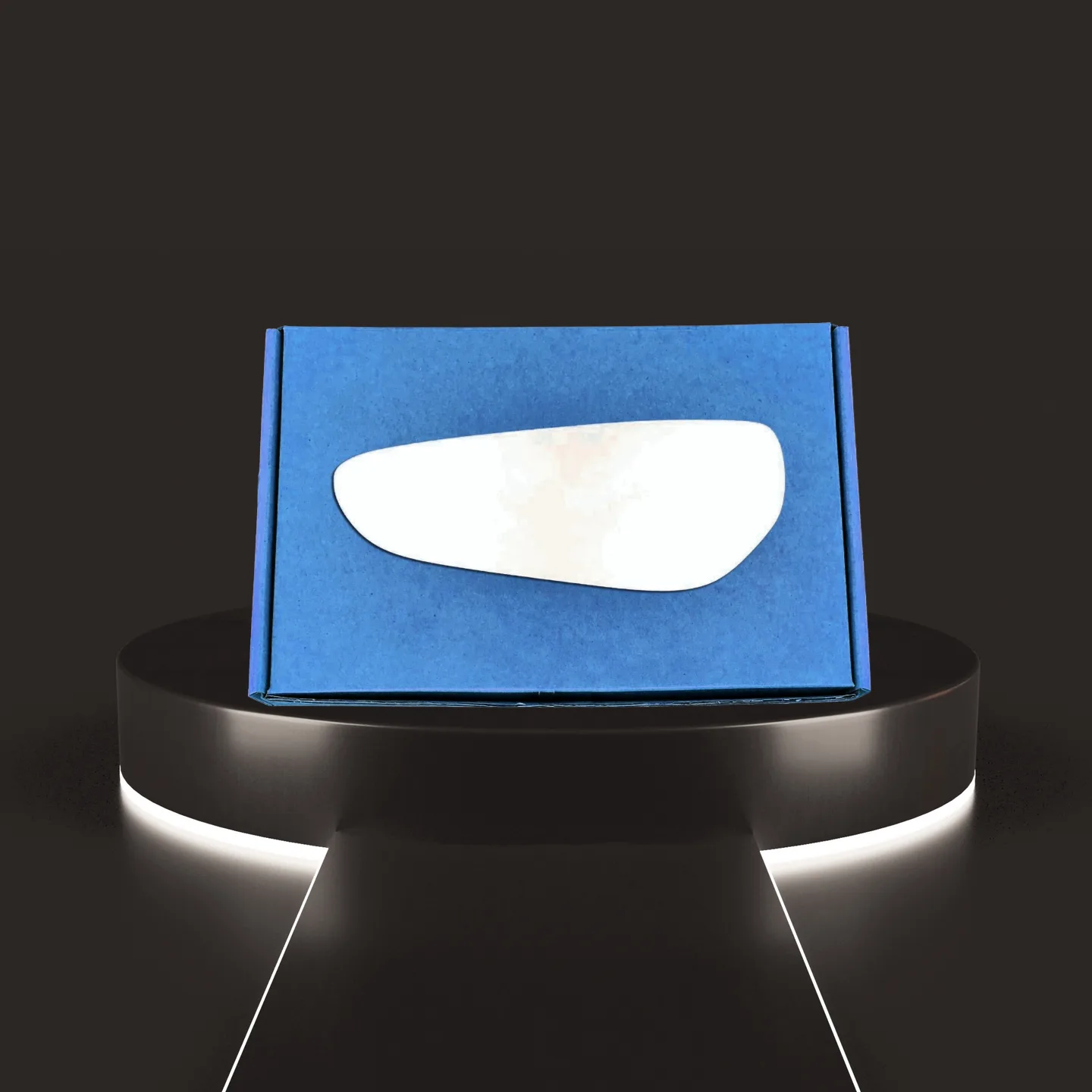 Ford Transit Connect Left Stick-on Mirror Glass (2014–2018)
