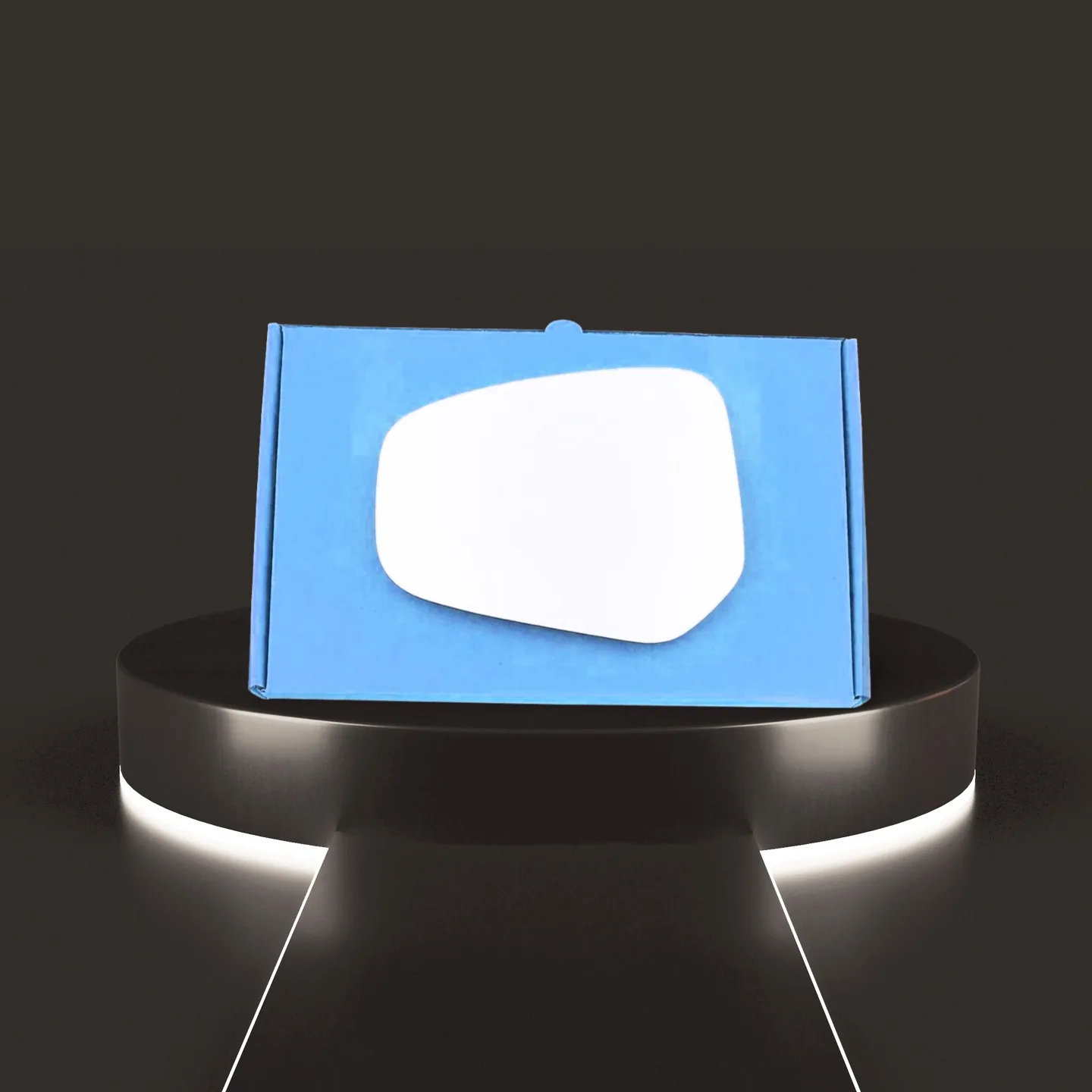 Ford Transit Courier Left Convex Stick-on Mirror Glass (2014–2024)