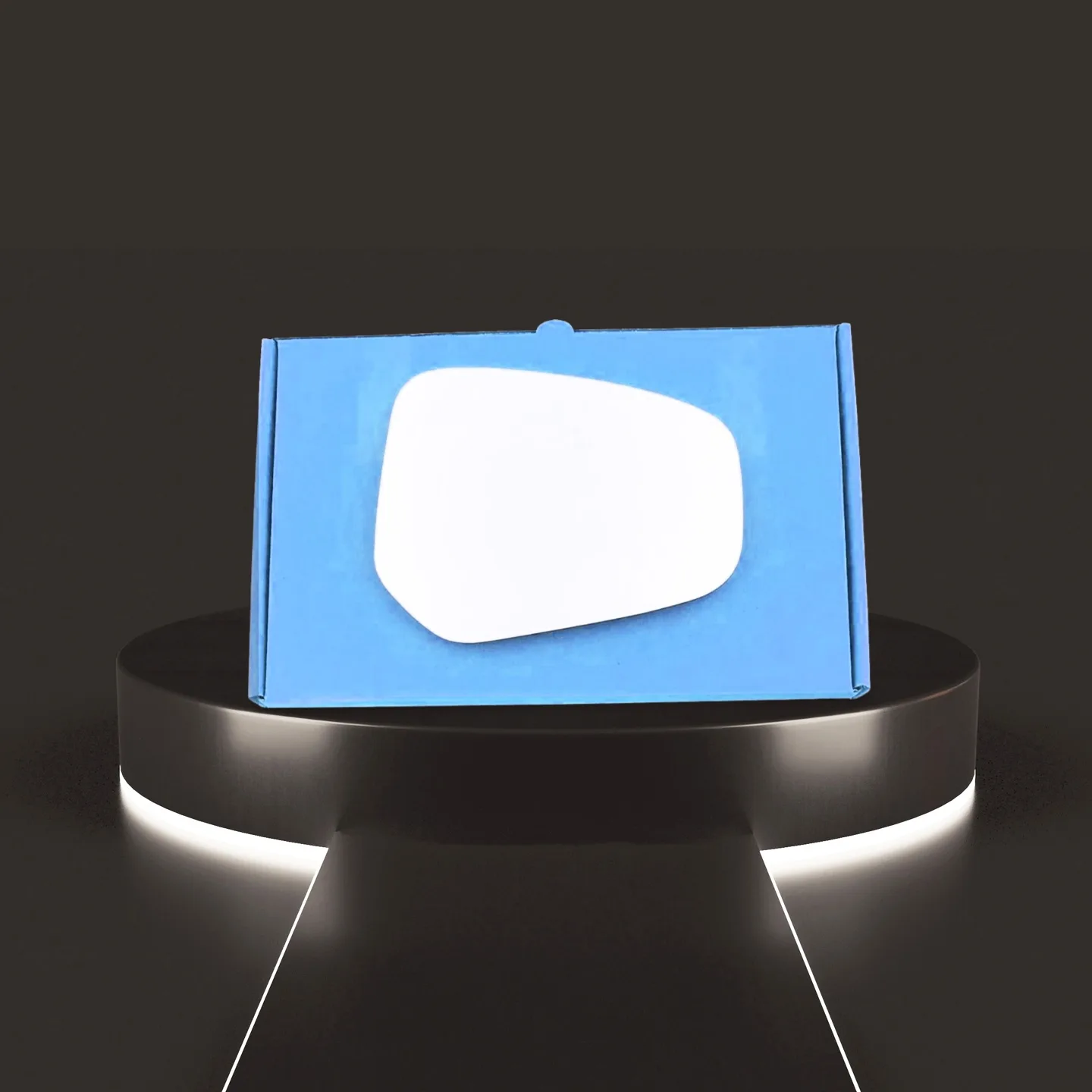 Ford Transit Courier Right Convex Stick-on Mirror Glass (2014–2024)