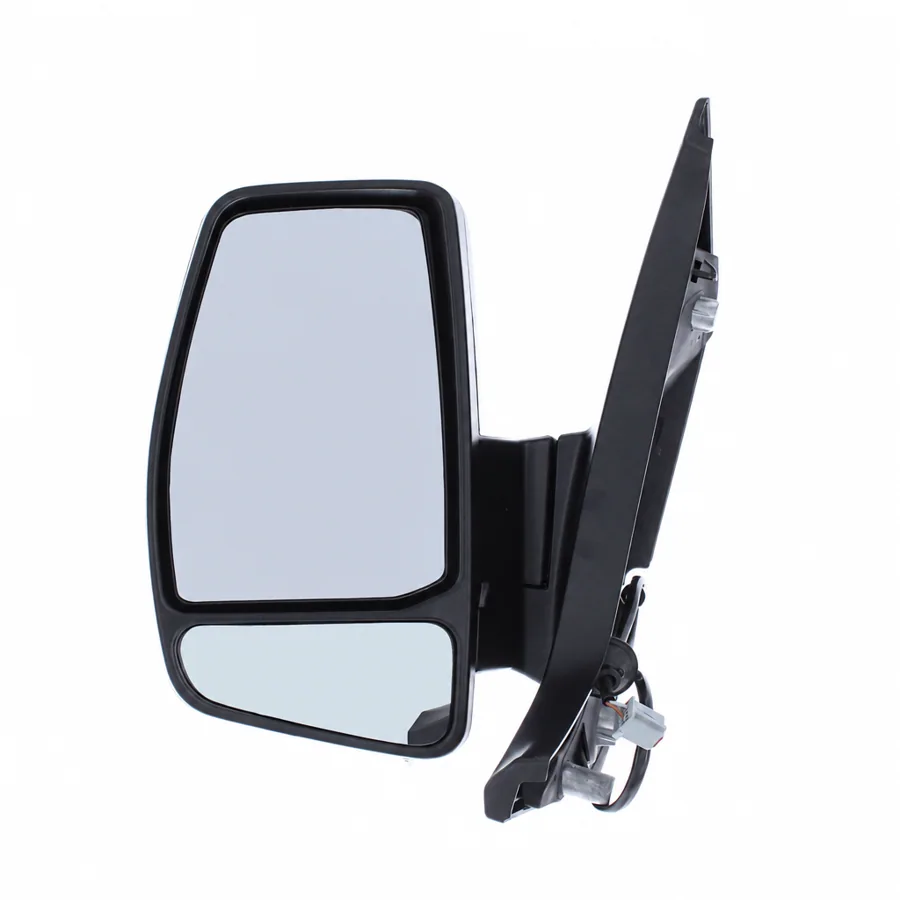 Ford Transit Custom Left Complete Mirror Unit, Black - Textured (2012–2018) — photograph 2