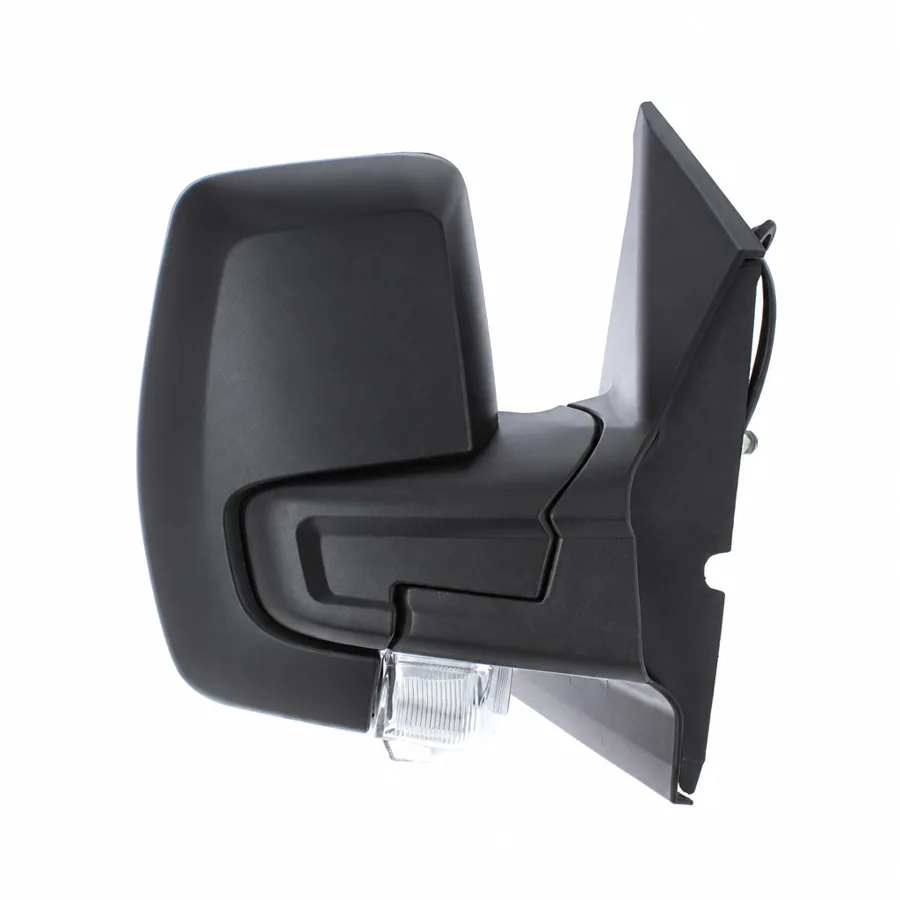 Ford Transit Custom Right Heated Electric Complete Mirror Unit, Black - Textured (2012–2018)