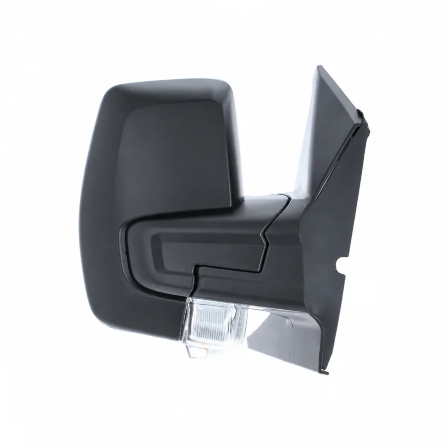 Ford Transit Custom Right Complete Mirror Unit, Black - Textured (2012–2018)