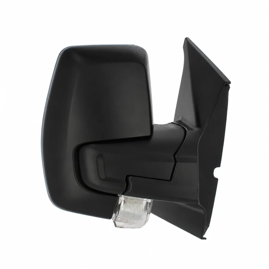 Ford Transit Custom Right Complete Mirror Unit, Black - Textured (2018–2024)