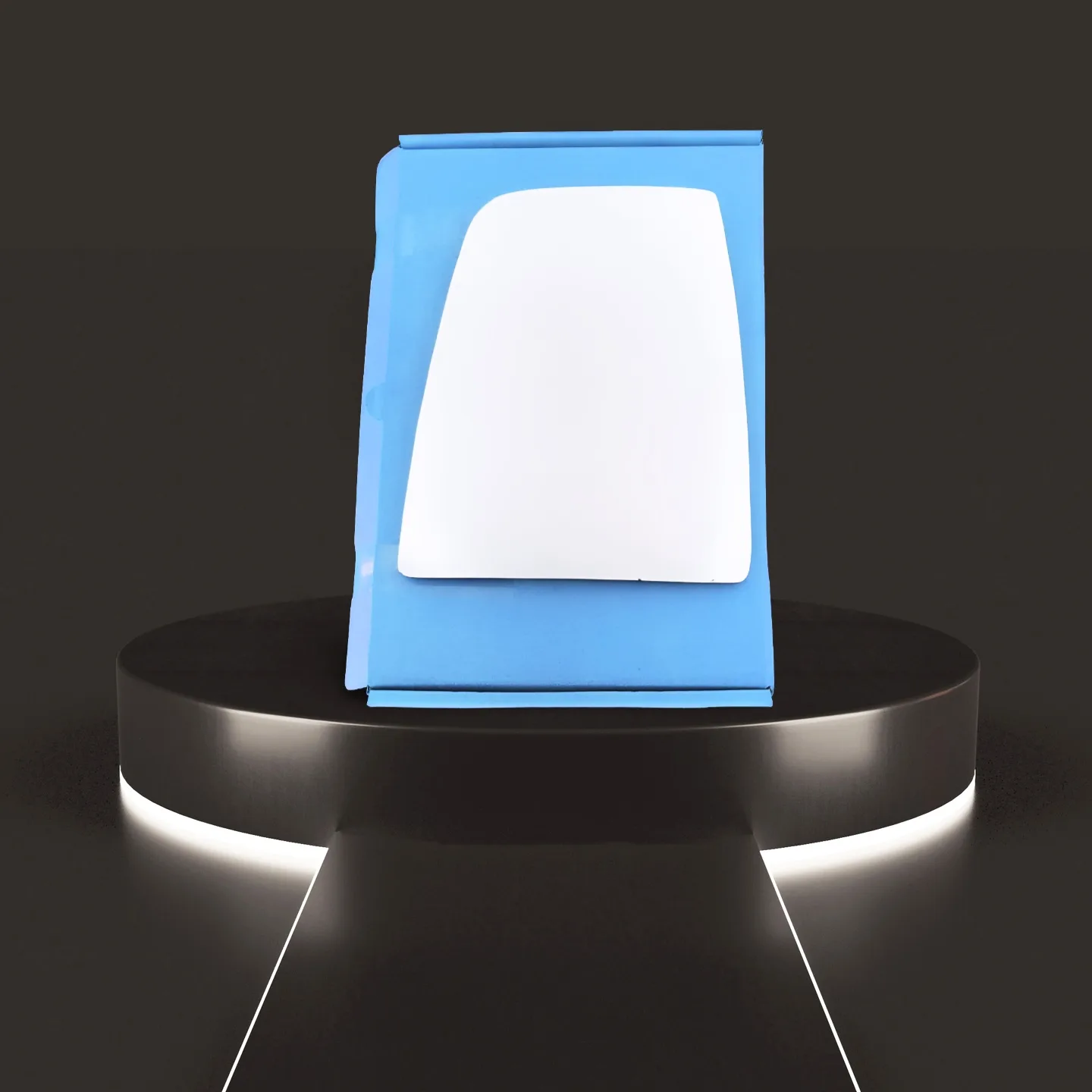 Ford Transit Left Convex Stick-on Mirror Glass (2014–2025)