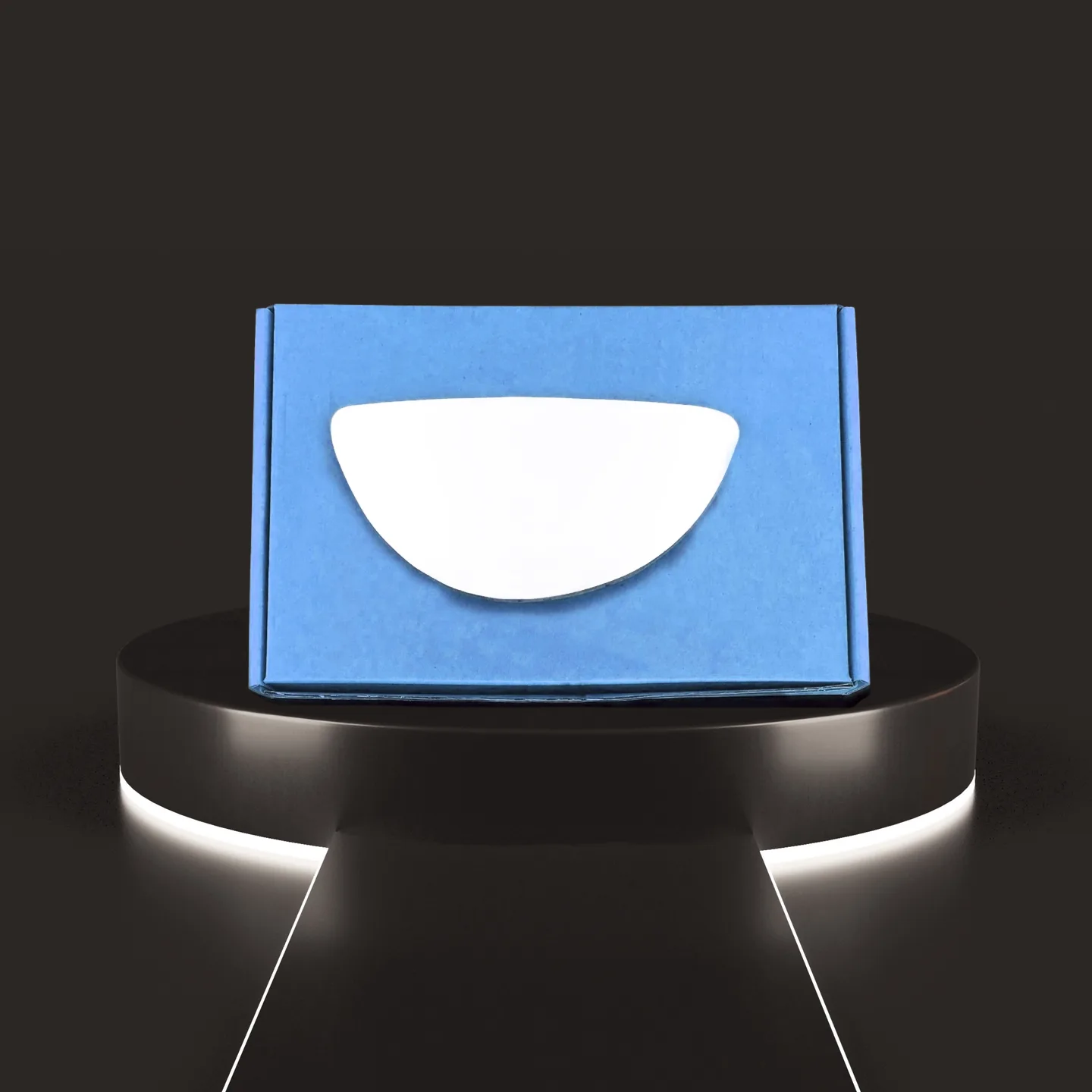 Ford Transit Right Stick-on Mirror Glass (2000–2013)