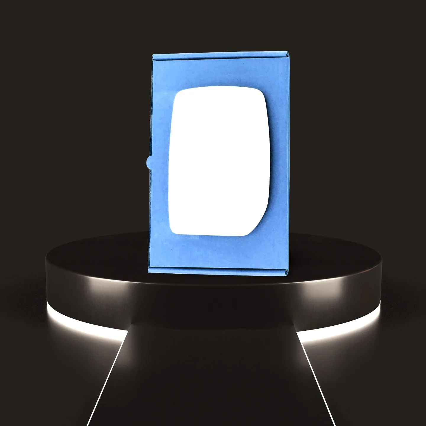 Ford Transit Van Left Convex Stick-on Mirror Glass (2000–2013)