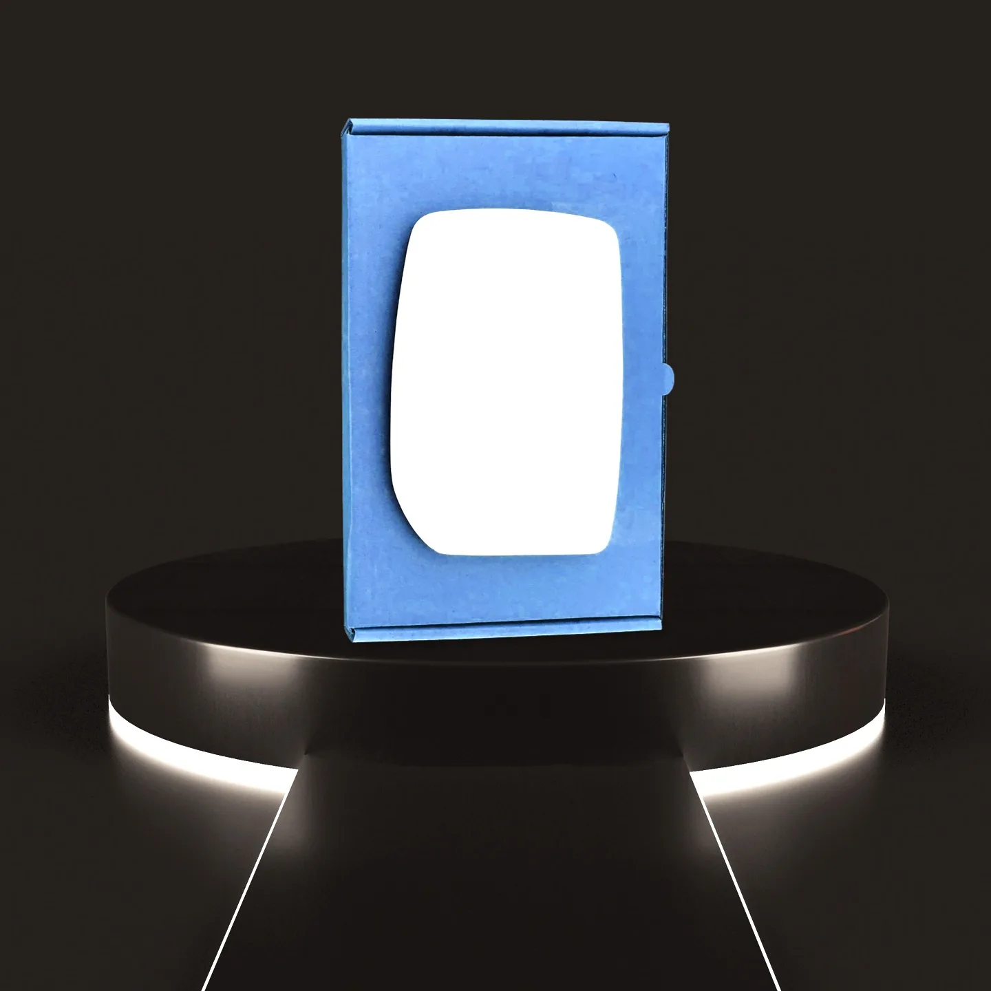 Ford Transit Van Right Convex Stick-on Mirror Glass (2000–2013)