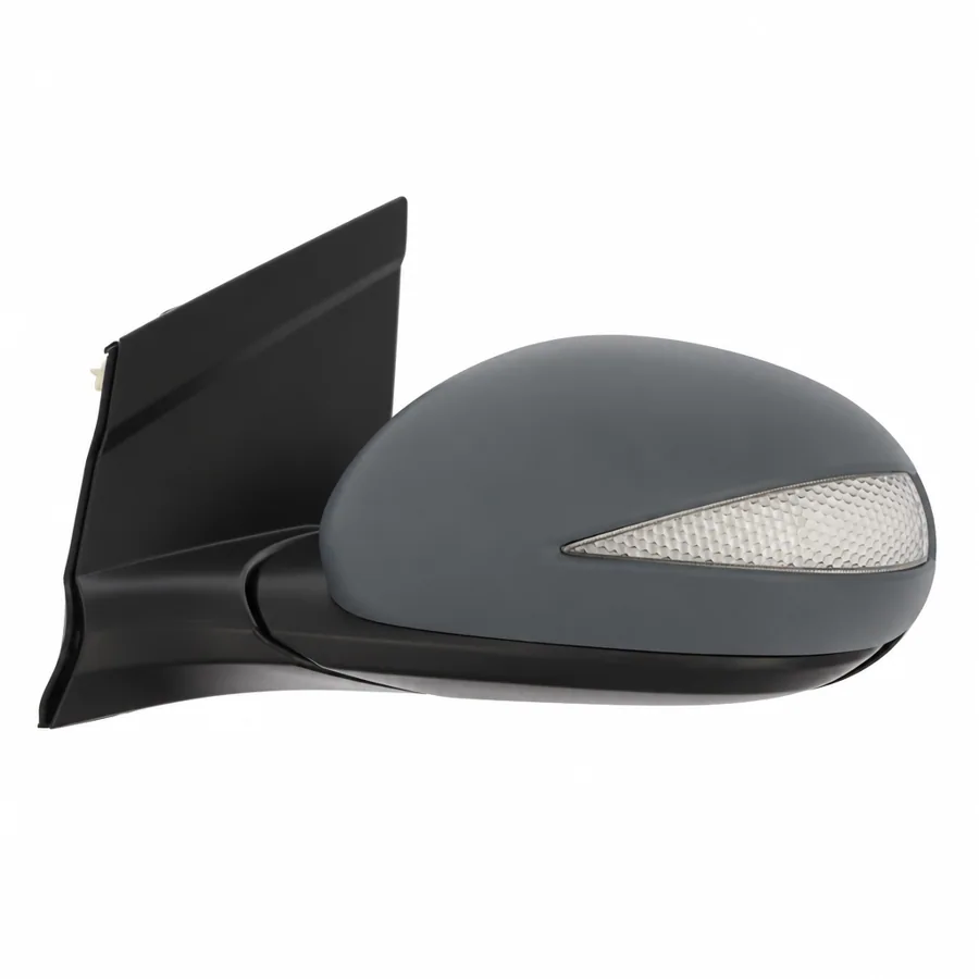 Honda Civic Left Heated Electric Complete Mirror Unit, Primed (2005–2012)