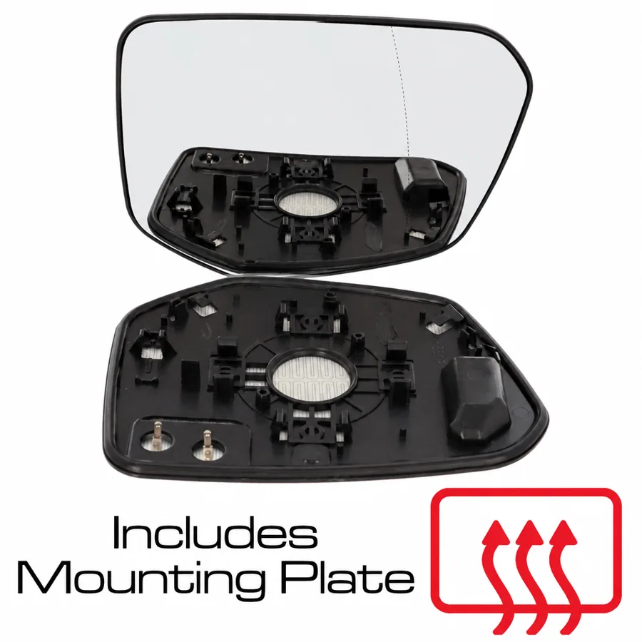 Honda Civic Right Heated Aspherical Mirror Glass (2017–2023)