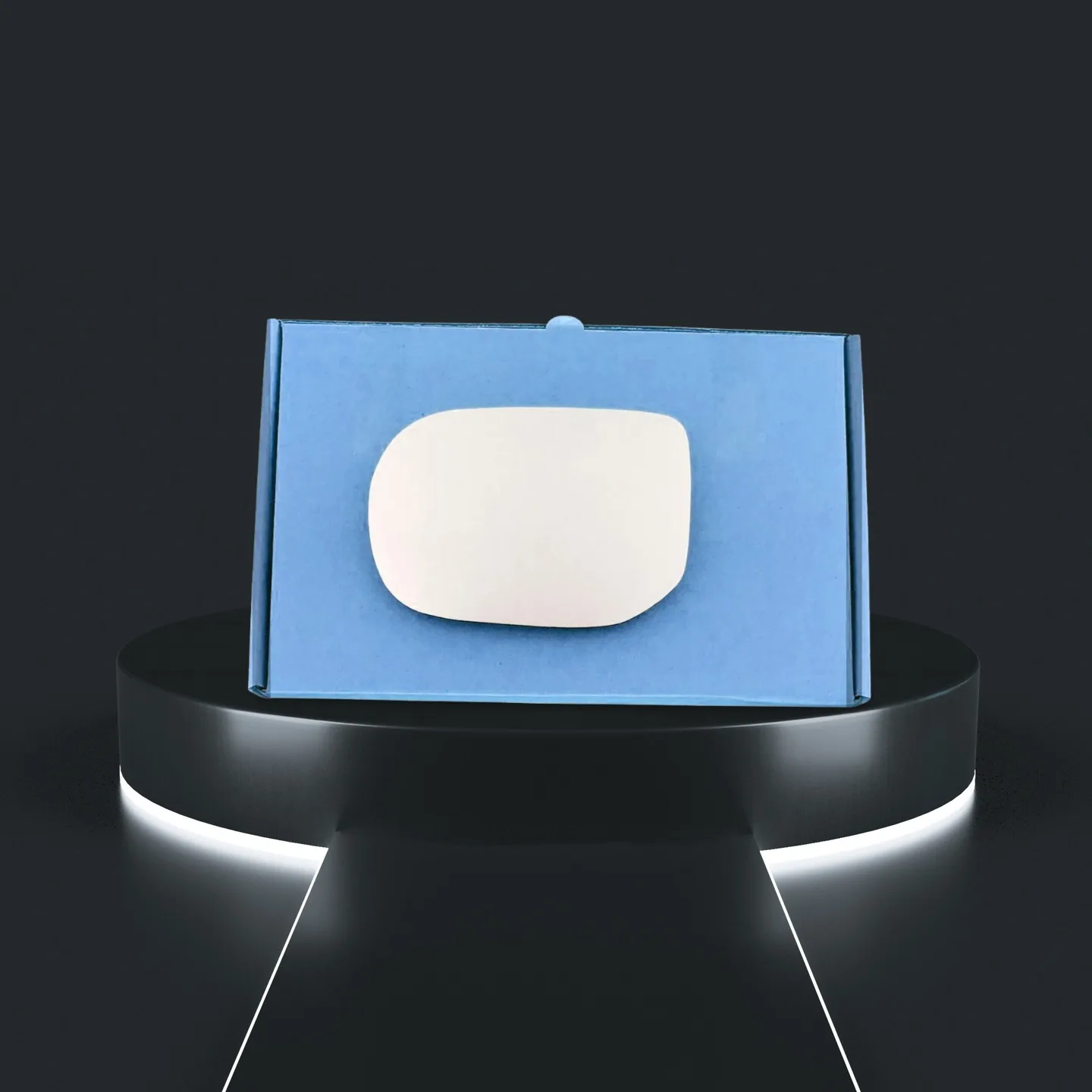 Honda Civic Saloon Hybrid Left Convex Stick-on Mirror Glass (2006–2012)