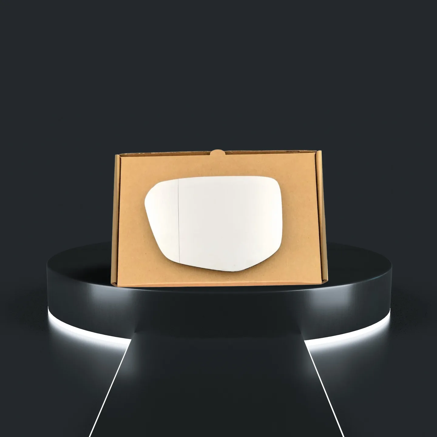 Honda Civic Right Wide Angle Stick-on Mirror Glass (2018–2024)
