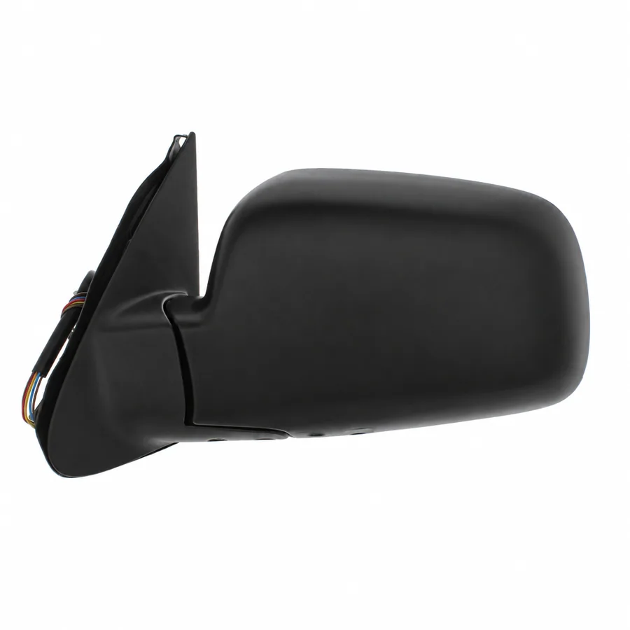 Honda CR-V Left Heated Electric Complete Mirror Unit, Paintable - Black (2002–2007) — photograph 2