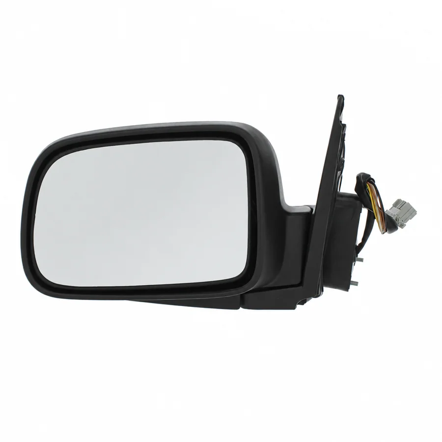 Honda CR-V Left Heated Power Folding Complete Mirror Unit, Paintable - Black (2002–2007) — photograph 3