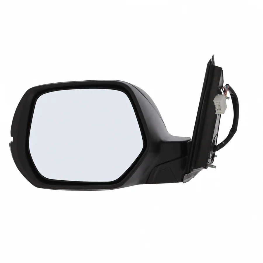 Honda CR-V Left Heated Power Folding Complete Mirror Unit, Primed (2012–2019) — photograph 2