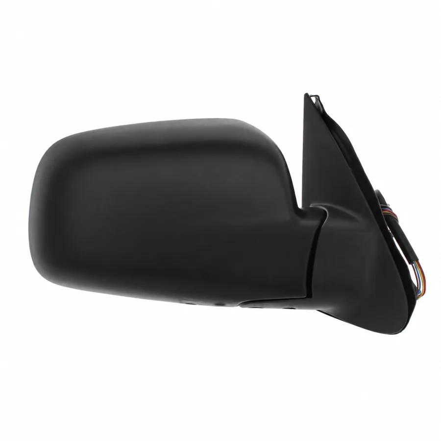 Honda CR-V Right Heated Electric Complete Mirror Unit, Paintable - Black (2002–2007) — photograph 2