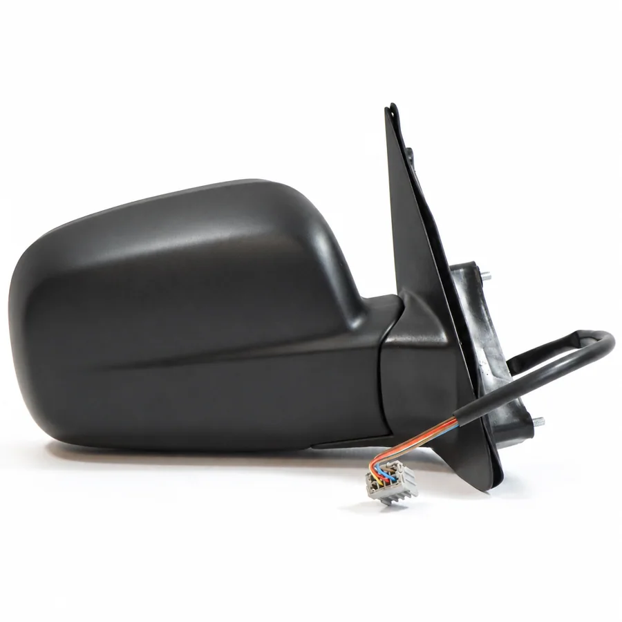 Honda CR-V Right Heated Electric Complete Mirror Unit, Paintable - Black (2002–2007)